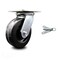Service Caster 6 Inch Heavy Duty Phenolic Caster with Roller Bearing and Swivel Lock SCC SCC-35S620-PHR-BSL - alternate 1
